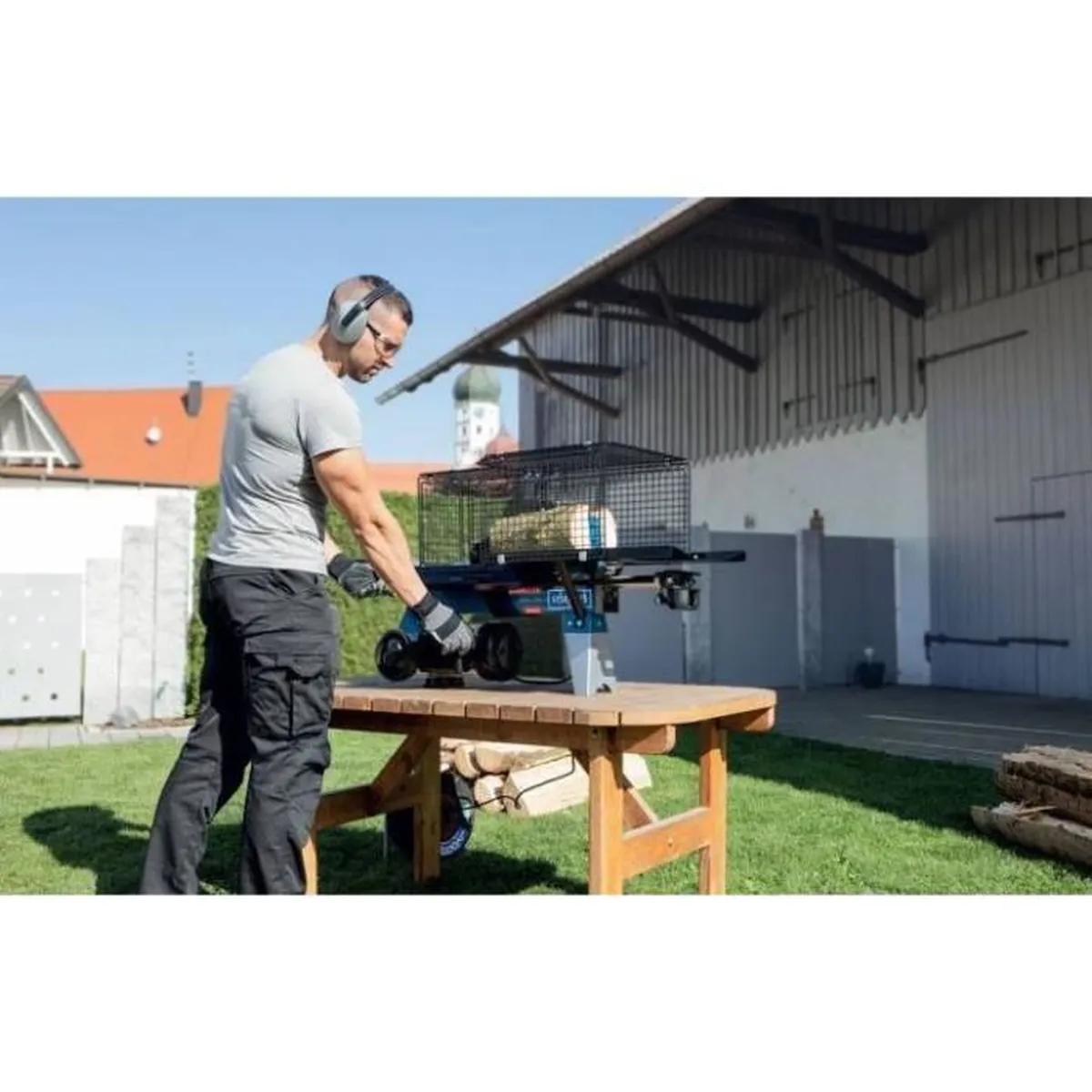 Houtklover met steun SCHEPPACH 7 ton - 2200W - HL760LS - Afbeelding 4