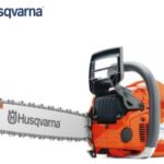 HUSQVARNA 555 KETTINGZAAG MET 2 ORIGINELE KETTING
