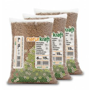 Naturkraft Pellets DIN+ & ENplus A1 / 15 kg 66 zakken