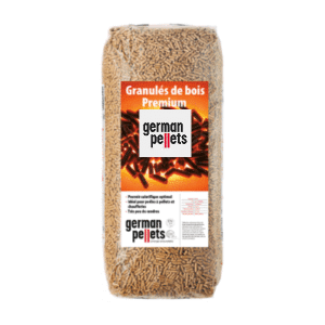 German Pellets (wit) - houtpellets EN+A1 - 2 pallets (132 zakken) - Afbeelding 4